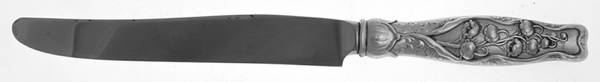Lily of The Valley (Sterling, 1885, No Monograms) New French Hollow Knife