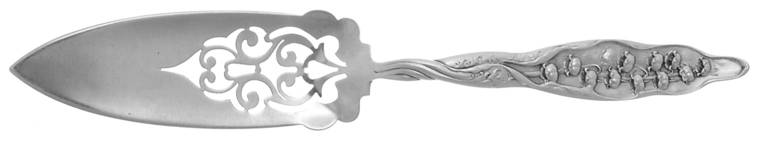 Lily of The Valley (Sterling, 1885, No Monograms) Jelly/Cake Server