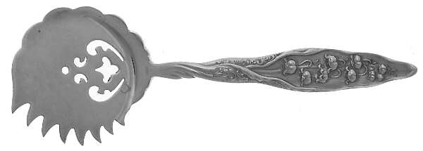 Lily of The Valley (Sterling, 1885, No Monograms) Large Cucumber Server