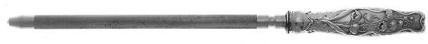 Lily of The Valley (Sterling, 1885, No Monograms) Small Steel Rod Sharpener Knife