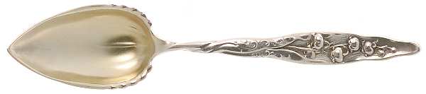Lily of The Valley (Sterling, 1885, No Monograms) Spoon-Fruit/Orange