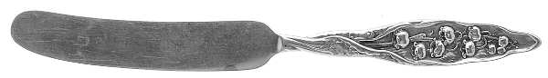 Lily of The Valley (Sterling, 1885, No Monograms) Solid Tea/Child Knife