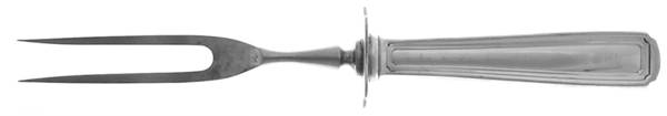 Livingston (Sterling, 1914-1915) Small Carving Fork W/Sterling Guard