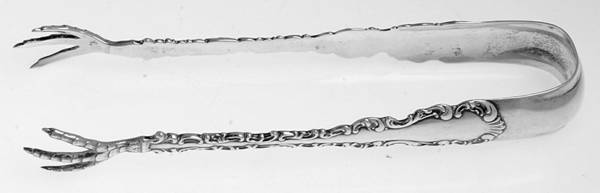 Louis XV (Sterling, 1891) Large Sugar Tongs