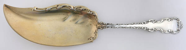 Louis XV (Sterling, 1891) Solid Ice Cream Serving Knife