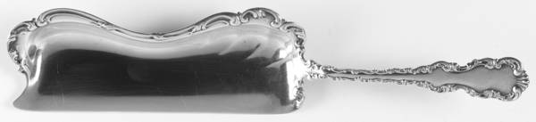 Louis XV (Sterling, 1891) Large Flat Handle Crumb Knife/Crumber