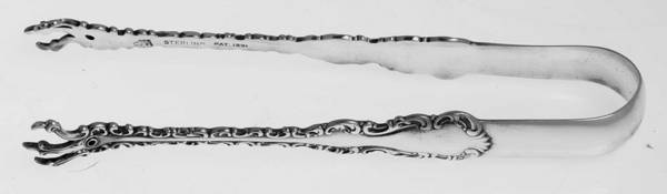 Louis XV (Sterling, 1891) Small Sugar Tongs