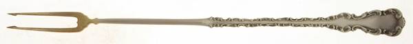 Louis XV (Sterling, 1891) Long Handle Olive Fork