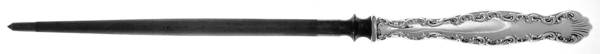 Louis XV (Sterling, 1891) Large Roast Steel Rod Knife Sharpener