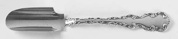 Louis XV (Sterling, 1891) Solid Cheese Scoop