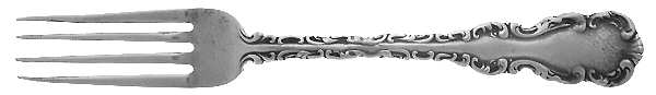 Louis XV (Sterling, 1891) Solid Youth Tea Fork
