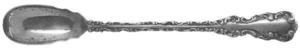 Louis XV (Sterling, 1891) Large Horseradish Serving Spoon