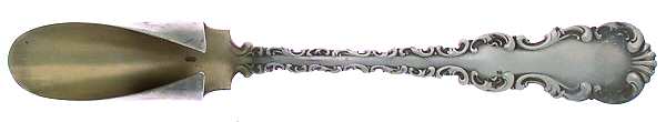 Louis XV (Sterling, 1891) Solid Large Cheese Scoop