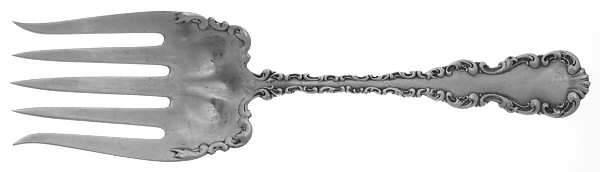 Louis XV (Sterling, 1891) Small Solid Fish Serving Fork