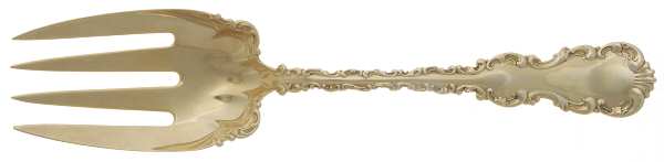 Louis XV (Sterling, 1891) Solid Salad Serving Fork