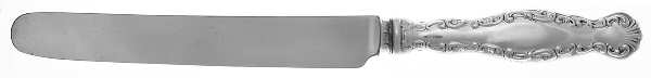 Louis XV (Sterling, 1891) Blunt Hollow Handle Knife W/Bolster