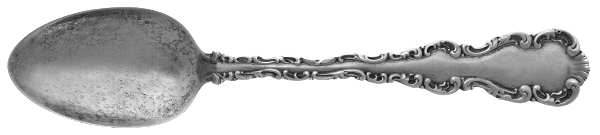Louis XV (Sterling, 1891) Souvenir Spoon (Teaspoon)