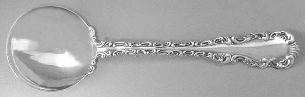 Louis XV (Sterling, 1891) Round Bowl Soup Spoon (Bouillon)