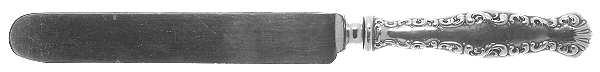 Louis XV (Sterling, 1891) Blunt Hollow Handle Knife W/Bolster