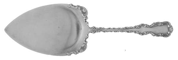 Louis XV (Sterling, 1891) Large Solid Pie Knife