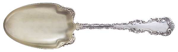 Louis XV (Sterling, 1891) Solid Salad Serving Spoon