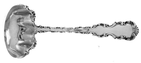 Louis XV (Sterling, 1891) Solid Gravy Ladle
