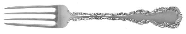 Louis XV (Sterling, 1891) Solid Youth Tea Fork