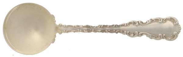 Louis XV (Sterling, 1891) Round Bowl Soup Spoon (Bouillon)