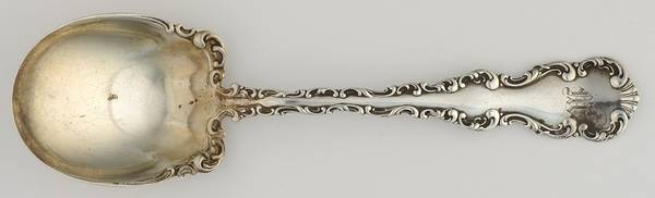 Louis XV (Sterling, 1891) Large Jelly Spoon