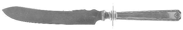 Madam Morris (Sterling, 1909-1910) Small Steak Carving Knife with Stainless Blade