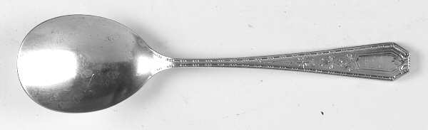 Madam Morris A-Engraved (Sterling, 1909) Sugar Spoon