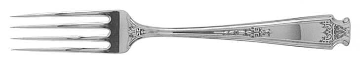 Mandarin (Sterling, 1917-1918) Fork by Whiting Manf Co