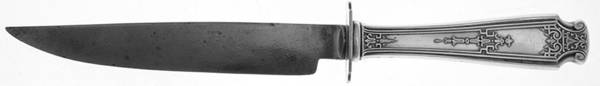 Mandarin (Sterling, 1917-1918) Small Steak Carving Knife with Stainless Blade