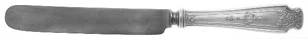 Mandarin (Sterling, 1917-1918) Blunt Hollow Knife with Bolster