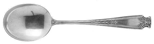 Mandarin (Sterling, 1917-1918) Round Bowl Soup Spoon (Gumbo)