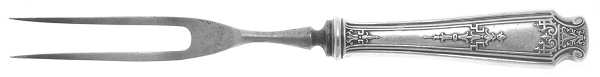 Mandarin (Sterling, 1917-1918) Individual 2-Prong Stainless Bird Fork