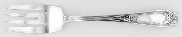 Mandarin (Sterling, 1917-1918) Large Individual Solid Fish/Salad Fork