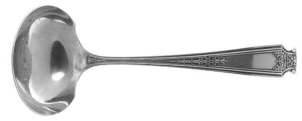Mandarin (Sterling, 1917-1918) Solid Gravy Ladle