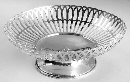 Sterling Hollowware Basket