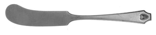 Newport (Sterling, 1917) Flat Handle Butter Spreader