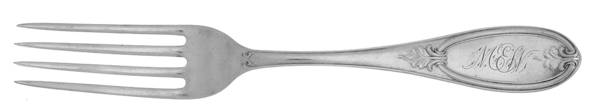 Old Empire (Sterling, 1890) Monogram Fork