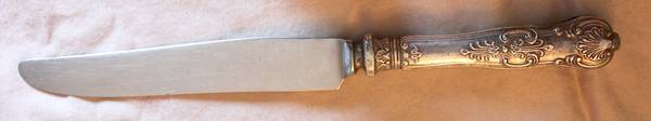 Old King (Sterling, 1890) New French Hollow Knife with Bolster