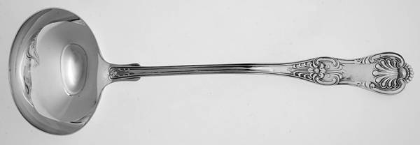 Old King (Sterling, 1890) Solid Soup Ladle