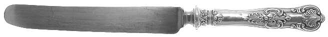 Old King (Sterling, 1890) Old French Hollow Knife with Bolster