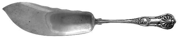 Old King (Sterling, 1890) Large Solid Fish Serving Knife