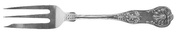 Old King (Sterling, 1890) Large Individual Pie Fork