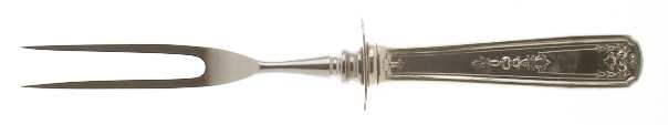 Oriana (Sterling, 1916) Small Steak Carving Fork with Stainless Prongs