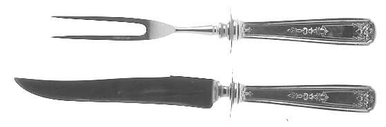 Oriana (Sterling, 1916) Small Stainless Blade 2-Piece Steak Carving Set