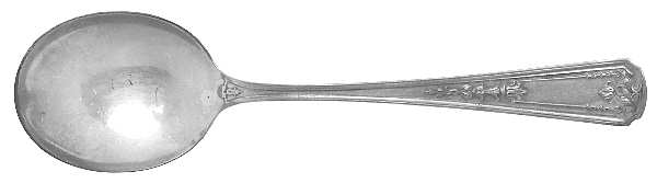 Oriana (Sterling, 1916) Round Bowl Soup Spoon (Gumbo)