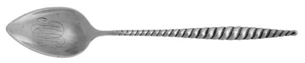 Oval Twist (Sterling, 1880) Five O'Clock Spoon